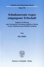 Schadensersatz wegen entgangener Erbschaft.