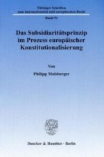 Das Subsidiaritätsprinzip im Prozess europäischer Konstitutionalisierung.