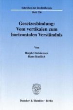 Gesetzesbindung: Vom vertikalen zum horizontalen Verständnis.