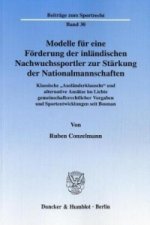 Modelle für eine Förderung der inländischen Nachwuchssportler zur Stärkung der Nationalmannschaften.