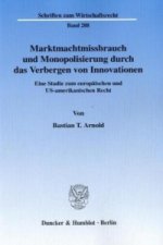 Marktmachtmissbrauch und Monopolisierung durch das Verbergen von Innovationen.