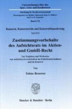 Zustimmungsvorbehalte des Aufsichtsrats im Aktien- und GmbH-Recht. Tl.16