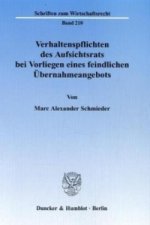 Verhaltenspflichten des Aufsichtsrats bei Vorliegen eines feindlichen Übernahmeangebots.