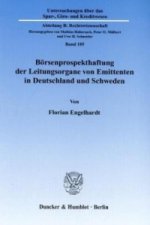 Börsenprospekthaftung der Leitungsorgane von Emittenten in Deutschland und Schweden