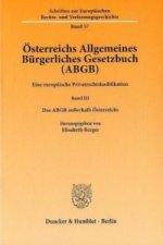 Österreichs Allgemeines Bürgerliches Gesetzbuch (ABGB). Bd.3