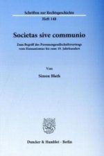 Societas sive communio