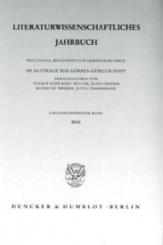 Literaturwissenschaftliches Jahrbuch.. Bd.51/2010
