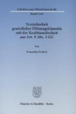 Vereinbarkeit gesetzlicher Öffnungsklauseln mit der Koalitionsfreiheit aus Art. 9 Abs. 3 GG.