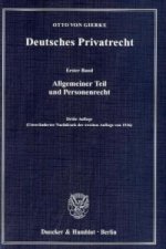 Allgemeiner Teil und Personenrecht