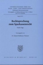 Rechtsprechung zum Sparkassenrecht.