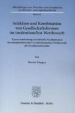 Selektion und Kombination von Gesellschaftsformen im institutionellen Wettbewerb.