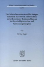Der Schutz besonders sensibler Zeugen durch den Einsatz von Videotechnik unter besonderer Berücksichtigung der Beschuldigtenrechte und Verfahrensprinz