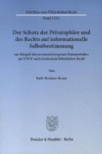 Der Schutz der Privatsphäre und des Rechts auf informationelle Selbstbestimmung