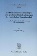 Rechtstheoretische Grundlagen und gesellschaftliche Bedingungen der richterlichen Unabhängigkeit.