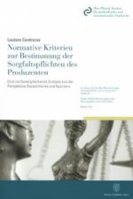 Normative Kriterien zur Bestimmung der Sorgfaltspflichten des Produzenten.