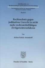 Rechtsschutz gegen judikatives Unrecht in nicht mehr rechtsmittelfähigen Zivilgerichtsverfahren.