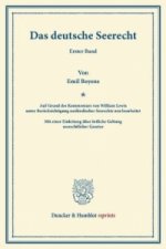 Das deutsche Seerecht. Bd.1