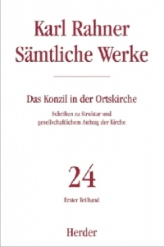 Karl Rahner Sämtliche Werke. Tl.1