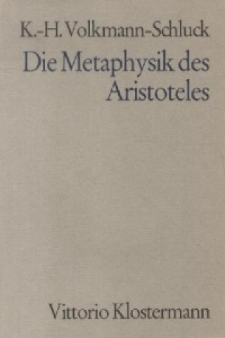 Die Metaphysik des Aristoteles