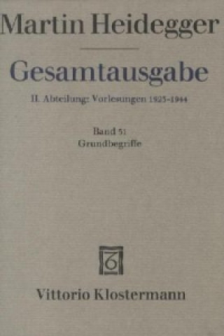 2. Abt: Vorlesungen / Grundbegriffe (Sommersemester 1941)