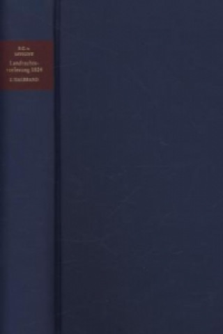 Landrechtsvorlesung 1824. Halb-Bd.2