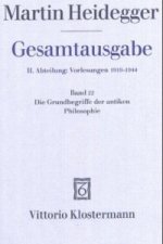 Die Grundbegriffe der antiken Philosophie (Sommersemester 1926)