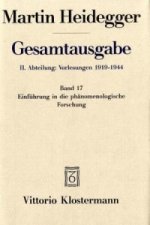 Einführung in die phänomenologische Forschung (Wintersemester 1923/24)