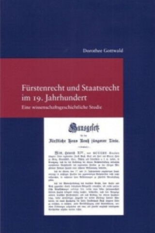 Fürstenrecht und Staatsrecht im 19. Jahrhundert