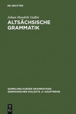 Altsachsische Grammatik