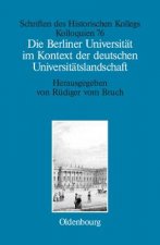 Berliner Universitat Im Kontext Der Deutschen Universitatslandschaft Nach 1800, Um 1860 Und Um 1910