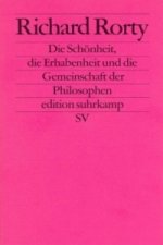 Die Schönheit, die Erhabenheit und die Gemeinschaft der Philosophen