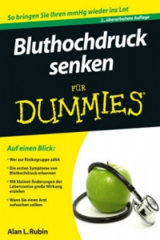 Bluthochdruck Senken fur Dummies 2e