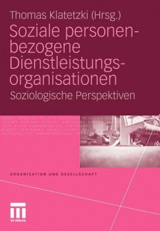 Soziale Personenbezogene Dienstleistungsorganisationen