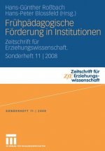 Fruhpadagogische Forderung in Institutionen