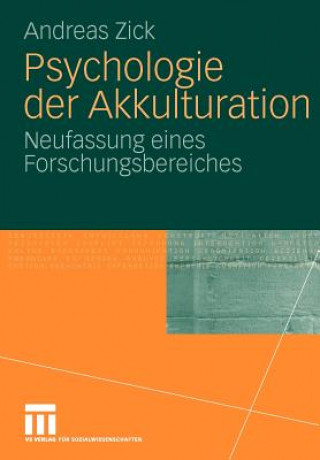 Psychologie Der Akkulturation