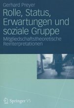 Rolle, Status, Erwartungen Und Soziale Gruppe