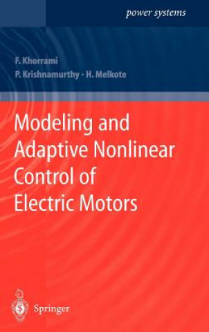 Modeling and Adaptive Nonlinear Control of Electric Motors