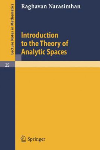 Introduction to the Theory of Analytic Spaces