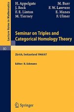 Seminar on Triples and Categorical Homology Theory