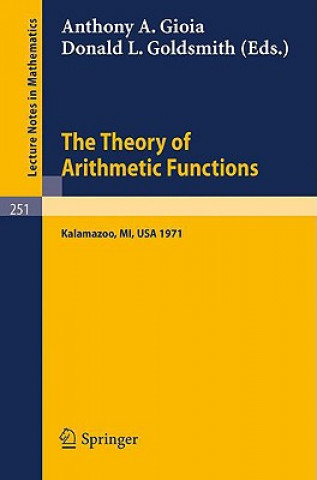 The Theory of Arithmetic Functions