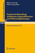 Numerische Behandlung nichtlinearer Integrodifferential- und Differentialgleichungen