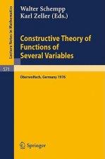 Constructive Theory of Functions of Several Variables