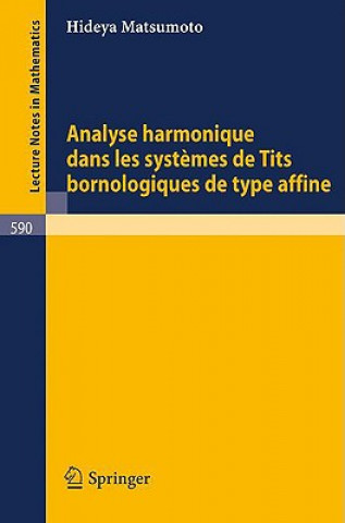 Analyse Harmonique dans les Systemes de Tits Bornologique de Type Affine