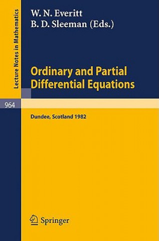 Ordinary and Partial Differential Equations