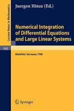 Numerical Integration of Differential Equations and Large Linear Systems