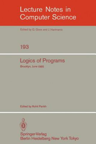 Logics of Programs