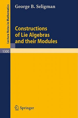 Constructions of Lie Algebras and their Modules