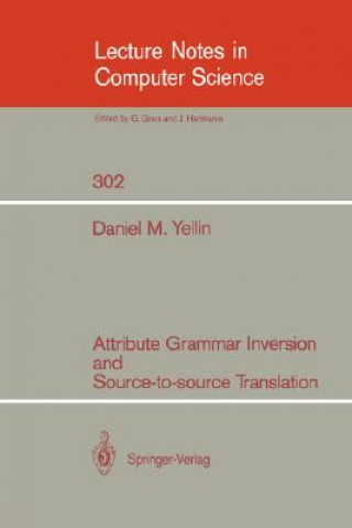 Attribute Grammar Inversion and Source-to-source Translation