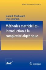 Méthodes matricielles - Introduction à la complexité algébrique