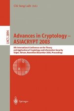 Advances in Cryptology - ASIACRYPT 2003